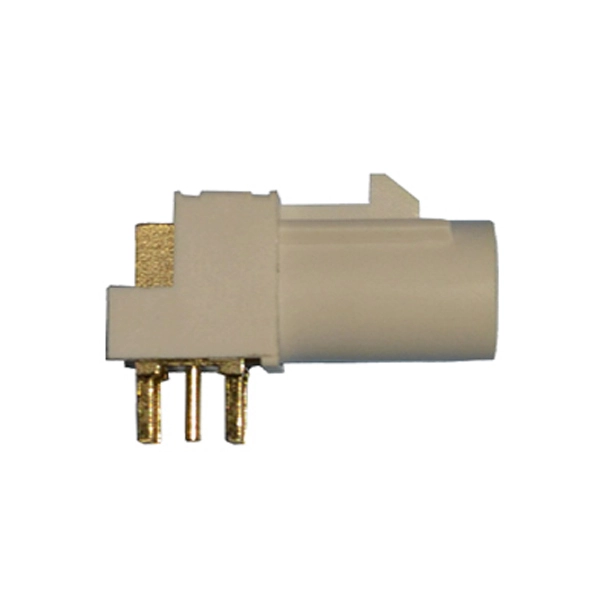 fakra female connector b type radio with phantom supply through hole pcb mount ac fakra b pcb