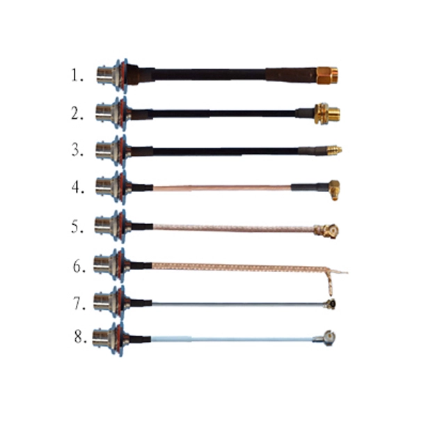 bnc bulkhead female type coax cable