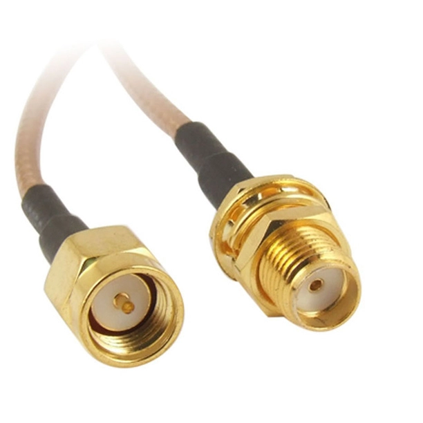 sma male to sma female straight coax cable ac cab smaf smam