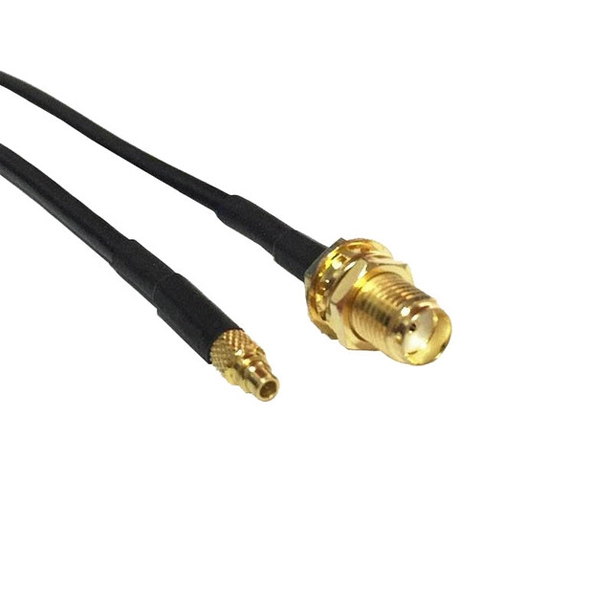 sma female straight to mmcx male straight coax cable ac cab smaf mmcxm