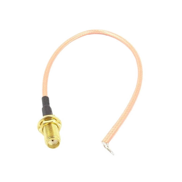 sma female straight to open coax cable ac cab smaf hd