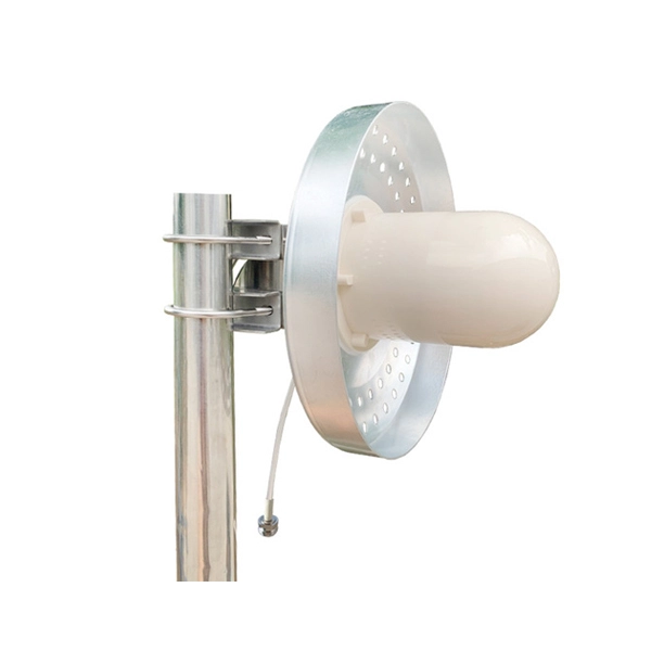 2.4GHz 16dBi Backfire Disk-on-rod Antenna Point-to-point Communications (AC-D24P16)